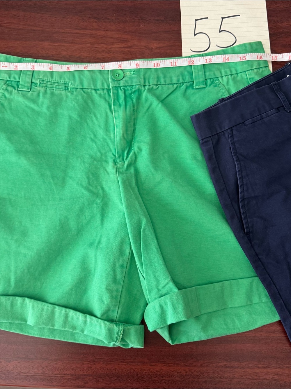 GAP Boyfriend Roll-Up Bermuda Shorts x2 size 4
